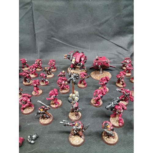 221 - A Quantity of WarHammer Blood Angels