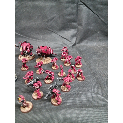 221 - A Quantity of WarHammer Blood Angels