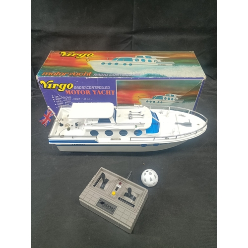 206 - A Vintage Virgo Radio Controlled Motor Yacht