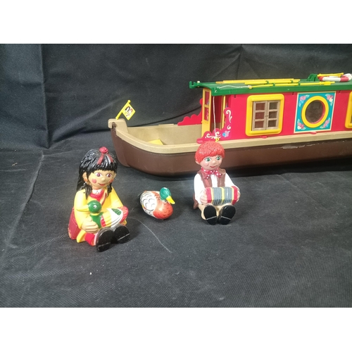 211 - A Sylvanian Families Canal Barge with Motor Conversion