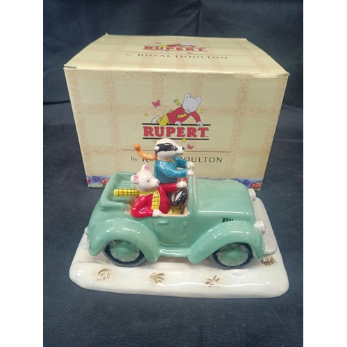 542 - A Royal Doulton Rupert the Bear Limited Edition Boxed  