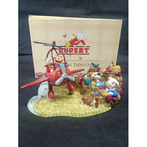 549 - A Royal Doulton Rupert the Bear Limited Edition Boxed 