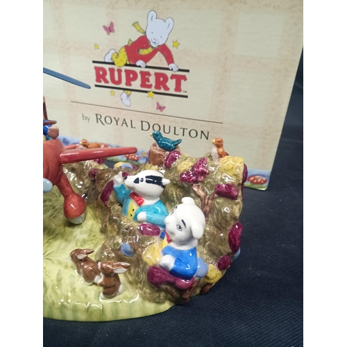 549 - A Royal Doulton Rupert the Bear Limited Edition Boxed 