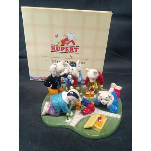 546 - A Royal Doulton Rupert the Bear Limited Edition Boxed 