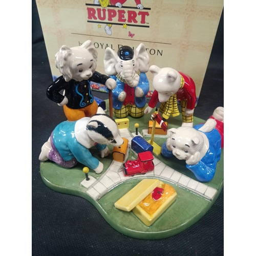 546 - A Royal Doulton Rupert the Bear Limited Edition Boxed 