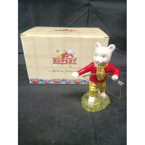 545 - A Royal Doulton Rupert the Bear Limited Edition Boxed 