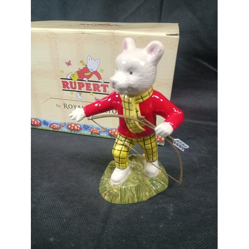 545 - A Royal Doulton Rupert the Bear Limited Edition Boxed 