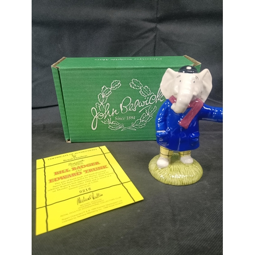 554 - A John Beswick Rupert The Bear Boxed 