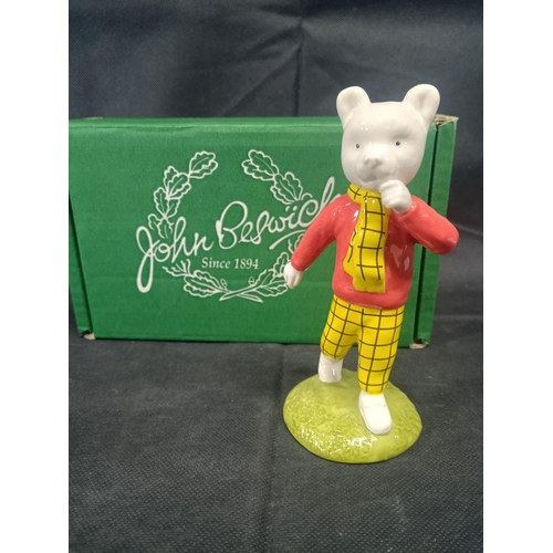 555 - A John Beswick Rupert The Bear Boxed