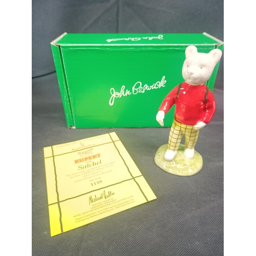 551 - A John Beswick Rupert The Bear Boxed  