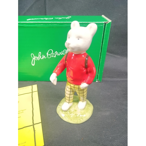 551 - A John Beswick Rupert The Bear Boxed  