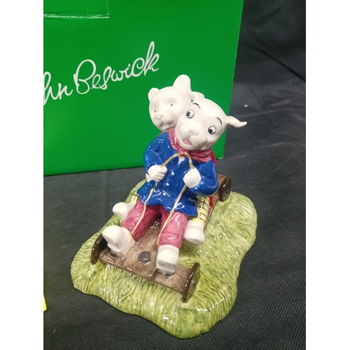 556 - A John Beswick Rupert The Bear Boxed 