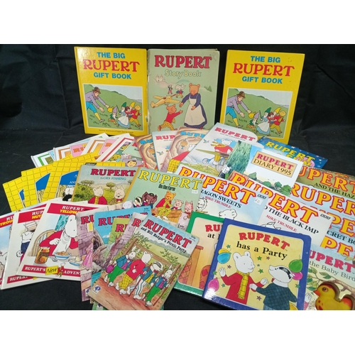 576 - A Large Quantity of Rupert Bear Books