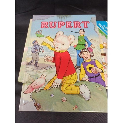 572 - Rupert The Bear Annuals 1990 - 1996 Mint, 1997 - 2000, 2003 Signed Ltd Edition Followers Edition