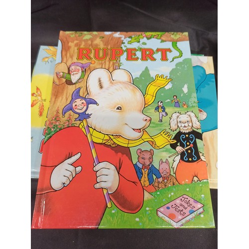 572 - Rupert The Bear Annuals 1990 - 1996 Mint, 1997 - 2000, 2003 Signed Ltd Edition Followers Edition