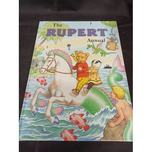 572 - Rupert The Bear Annuals 1990 - 1996 Mint, 1997 - 2000, 2003 Signed Ltd Edition Followers Edition