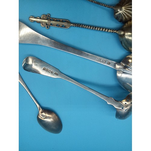 508C - An Assortment of Silver Spoons 210 Grams