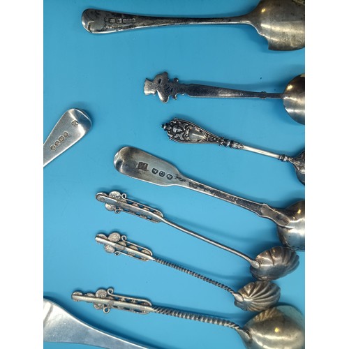 508C - An Assortment of Silver Spoons 210 Grams