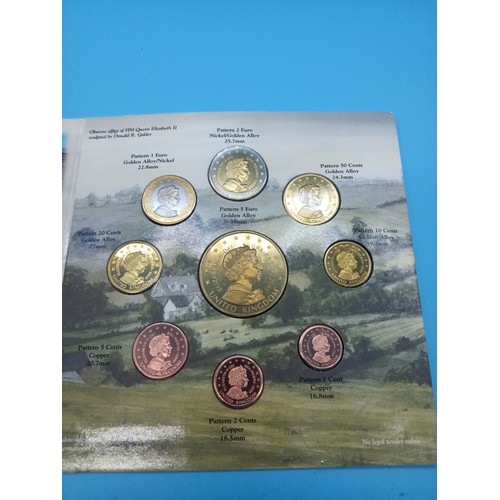 915 - A United Kingdom 2006 Prototype Euro Coin Collection