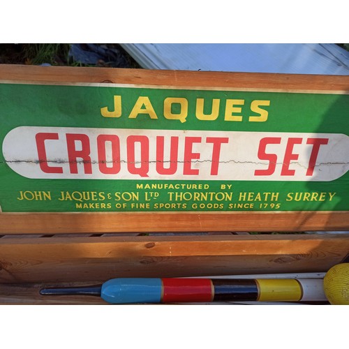 109 - Jaques Croquet Set