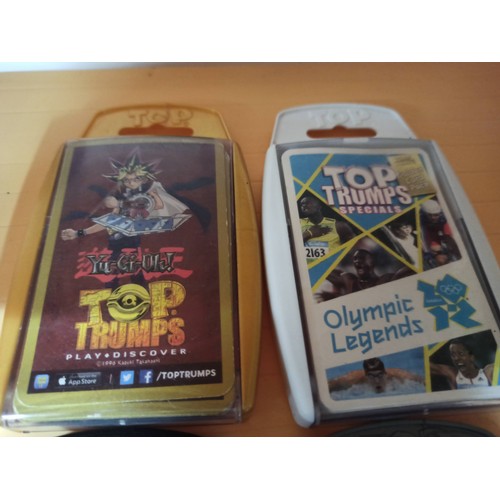 203 - Star Wars, Yu-Gi - Oh! Harry Potter and Olympic Legends, Top Trumps and Belisha Card Game