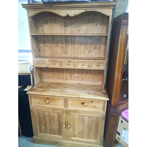 806A - A Pine Dresser in 2 parts