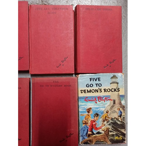 1174 - Enid Blyton 1st Editions Famous Five : Have Plenty of Five, Go to Demons Rock, Have a Wonderful Time... 