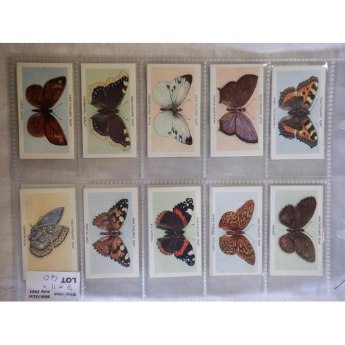 2040 - Category - Butterflies, Insects etc.: Players 50 x Butterflies, Player 50 x Butterflies and Moths, S... 