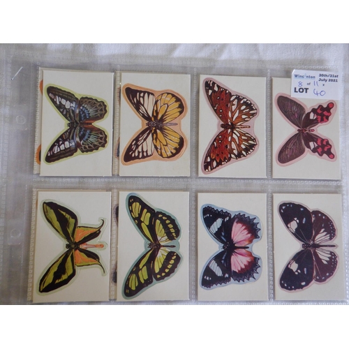 2040 - Category - Butterflies, Insects etc.: Players 50 x Butterflies, Player 50 x Butterflies and Moths, S... 