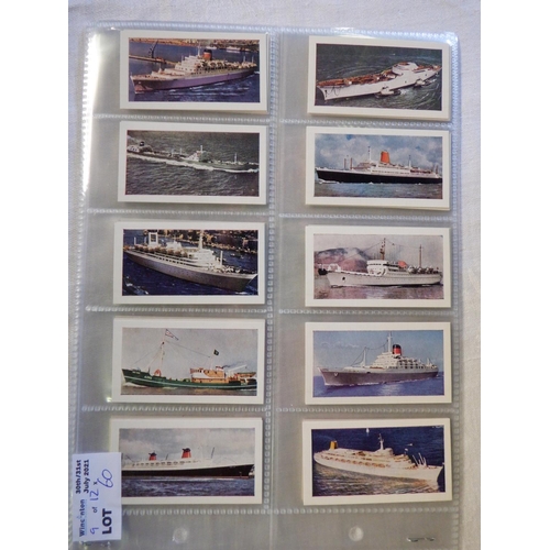 2060 - Category - Ships : Morning Foods 12 x Cunard Line, Tom Thumb M30 x Britain's Maritime History, Donce... 