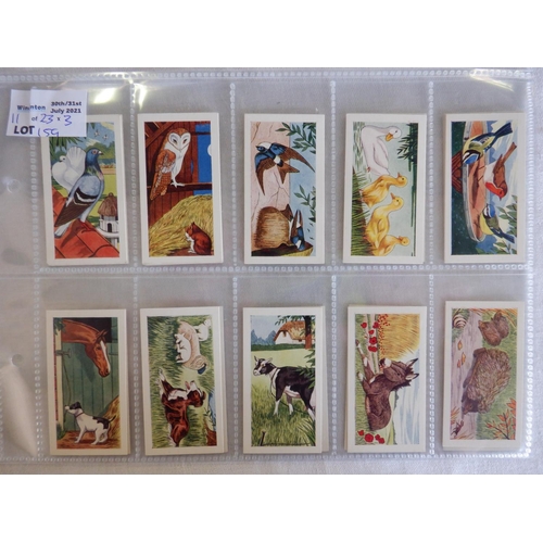 2159 - Category -Animals, Pets, Farm : H Hares T16 x The Pets and Animals and Album, Sweetenham 25 x Animal... 