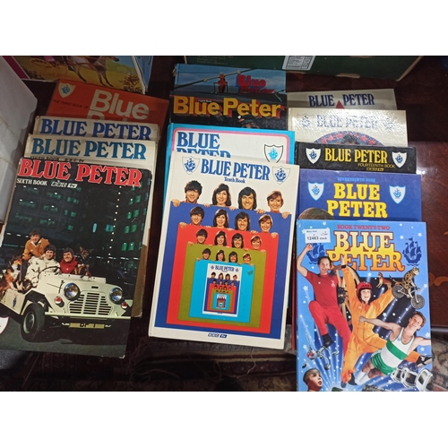 1052 - 14 x Blue Peter Books 60's, 70's and 80's