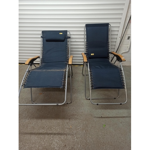 107 - 2 x Riviera Sun Loungers.