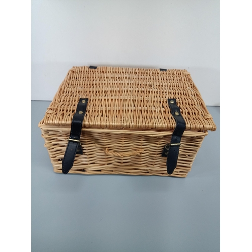 107D - A Wicker Picnic Hamper