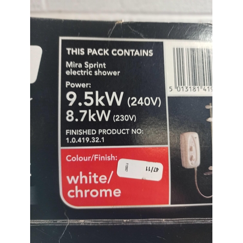 151 - A Mira Sprint Electric Shower In Original Packaging.