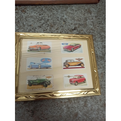 331H - 3 x Car Pictures  : Scalextric, 65 Shelby and Cigarette Cards