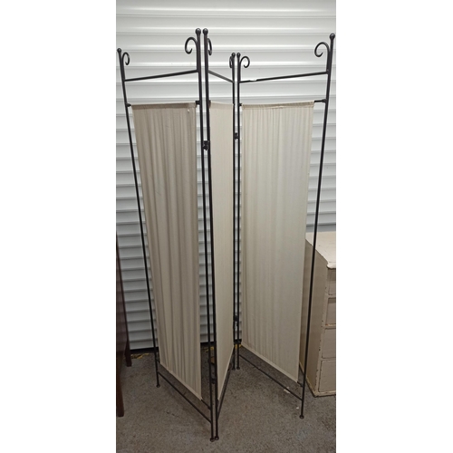 341 - Wrought Iron Room Divider