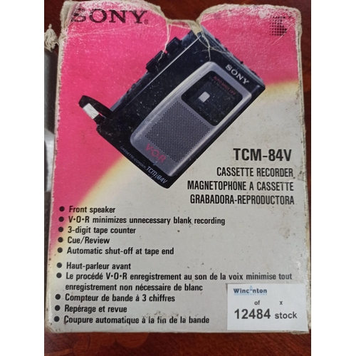 274 - A Sony TCM- 84v Cassette Recorder.