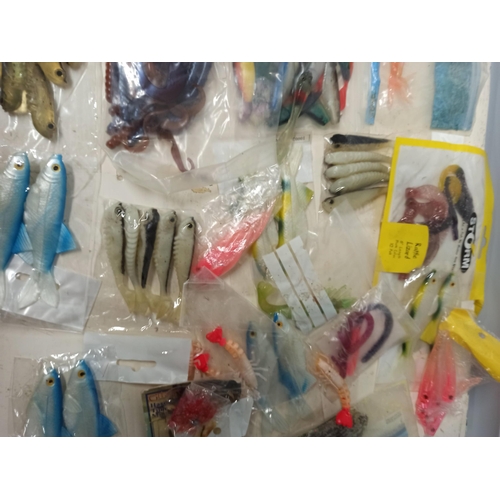 244 - A Quantity Of Soft Bait Fishing Lures.