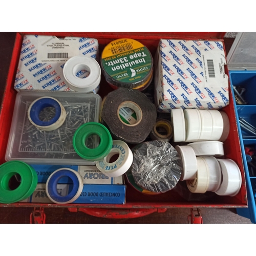 127 - 2x Cases, With Assorted fixings, Insolation Tape & Much More.