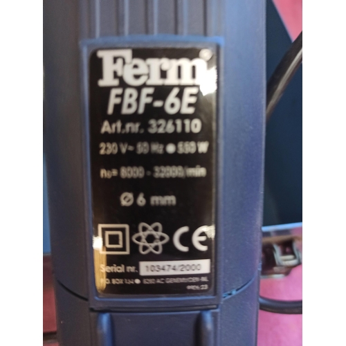 133 - A Ferm FBF-6E Router, In Metal Case.