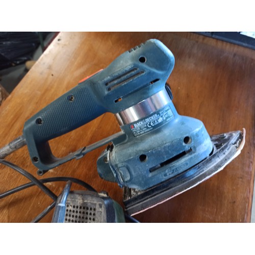 199 - Black & Decker Sander & Plainer , Bosch detail Sander.