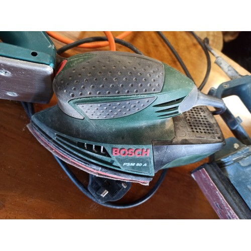 199 - Black & Decker Sander & Plainer , Bosch detail Sander.