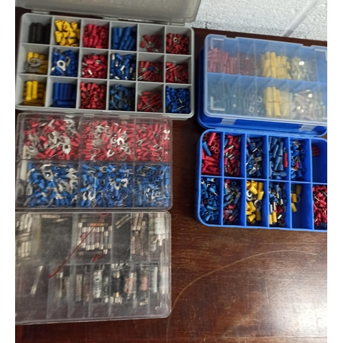 103 - A Box Of Electrical Connectors Fuses & More.