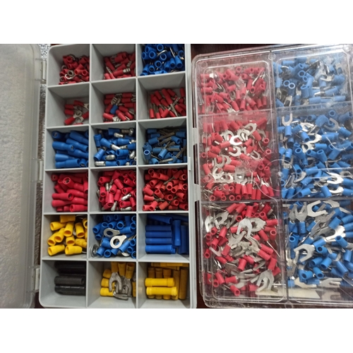 103 - A Box Of Electrical Connectors Fuses & More.