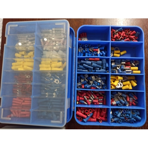 103 - A Box Of Electrical Connectors Fuses & More.