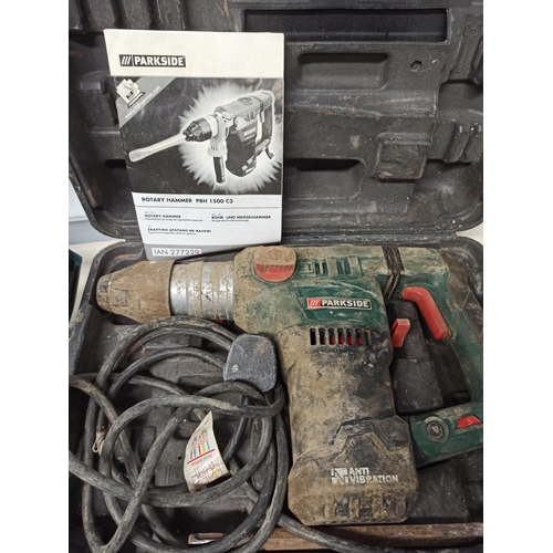 174 - Parkside SDS Drill 240V with Instructions and Makita Circular Saw - No Battery or Charger