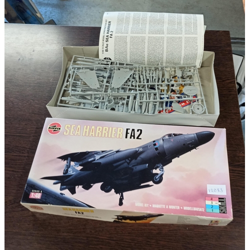 1117 - A Airfix Sea Harrier FA2, Boxed.