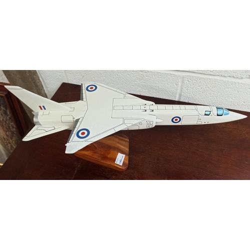 1116 - A Large Model Aircraft XR 219 On Wooden Stand.