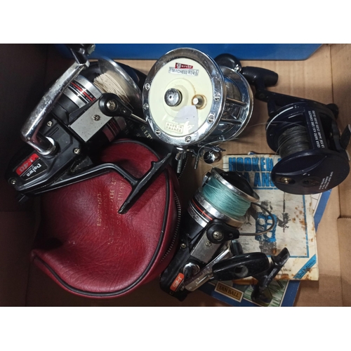 249 - Mixed Sea Fishing Reels & Termin Tackle, Including Mitchell 624 Rod, Shakespeare Multiplier  2 x Dia... 